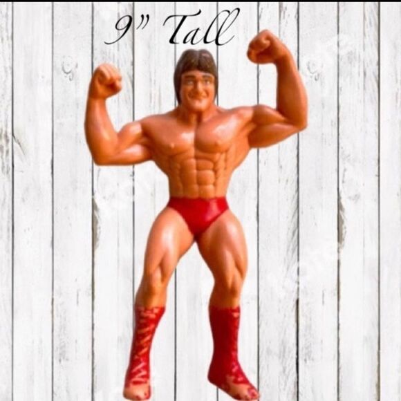 VINTAGE MR. WONDERFUL PAUL ORNDORFF WWF Wrestling Figure Titan LJN 1985 - Picture 2 of 16